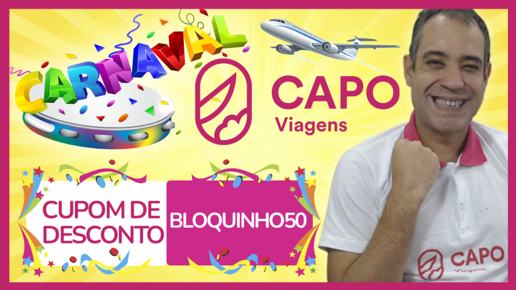 carnaval capo cupom bloquinho50