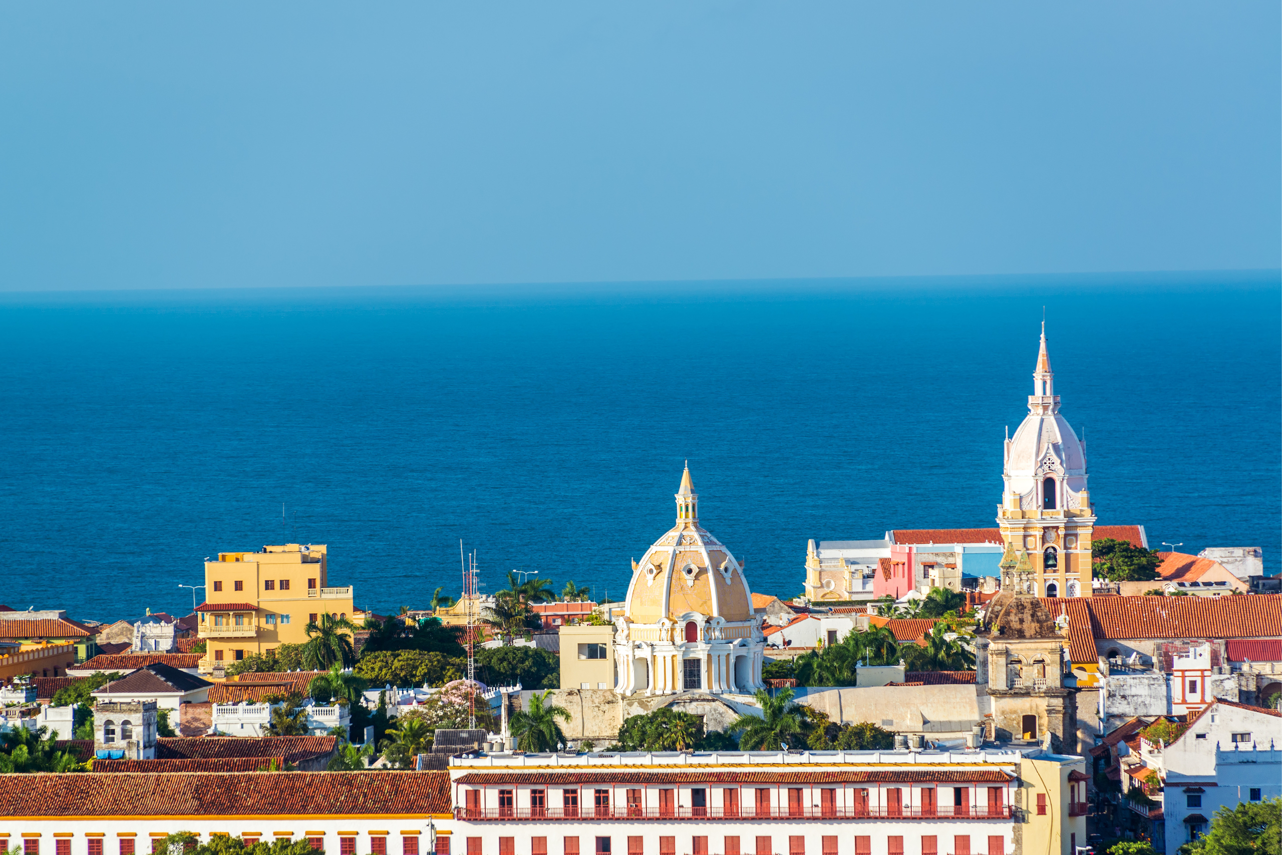 Foto da cidade de Cartagena na Colombia