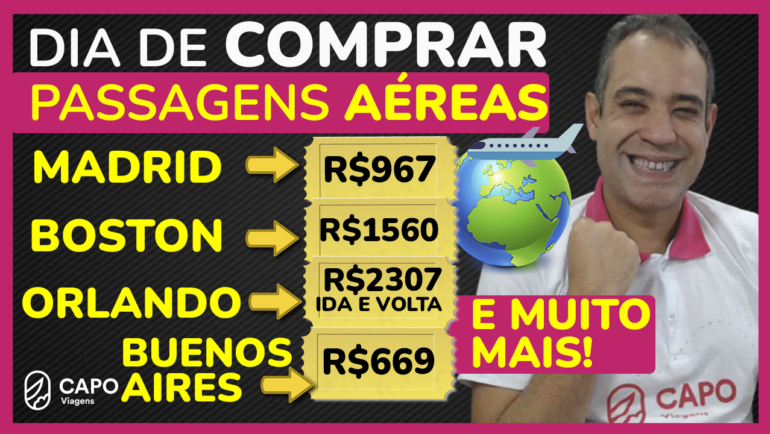 passagens aereas promocao