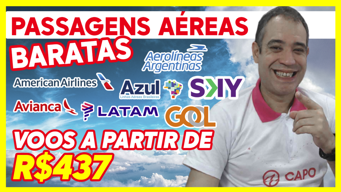 A PARTIR DE R$437! DIA CERTO PARA COMPRAR PASSAGENS AÉREAS PELO MELHOR ...