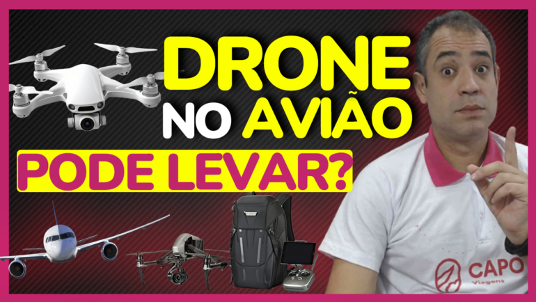 drone aviao pode