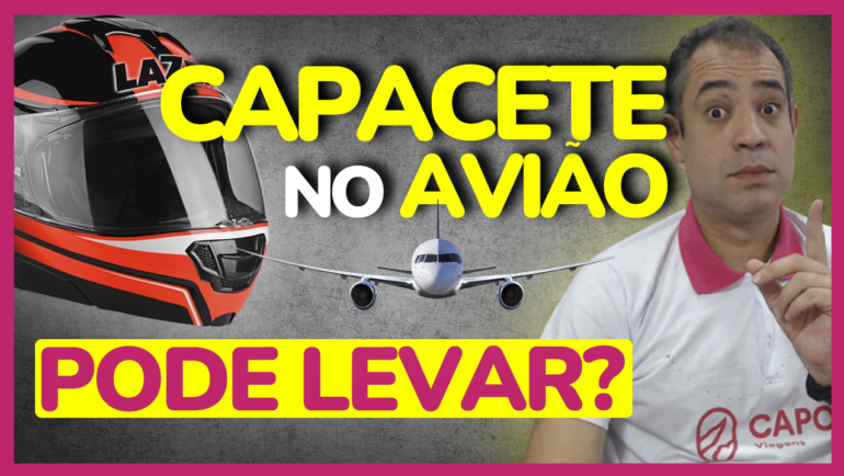 capacete aviao pode levar