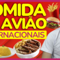 comida aviao podeVOOSINTERNACIONAIS