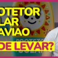 protetorsolarnoaviao aviao pode levar