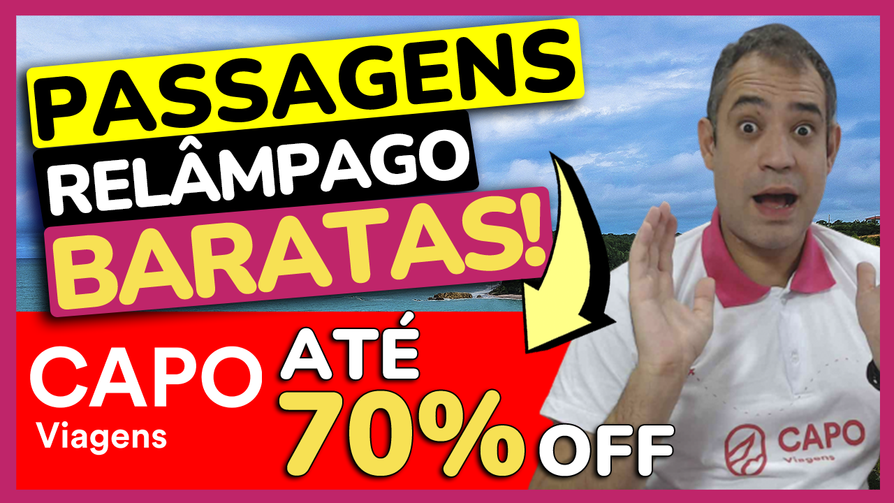 70porcentodedescontoempassagensaereas