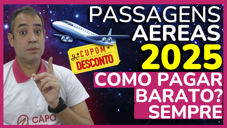 pagar barato passagens aereasSEMPRE