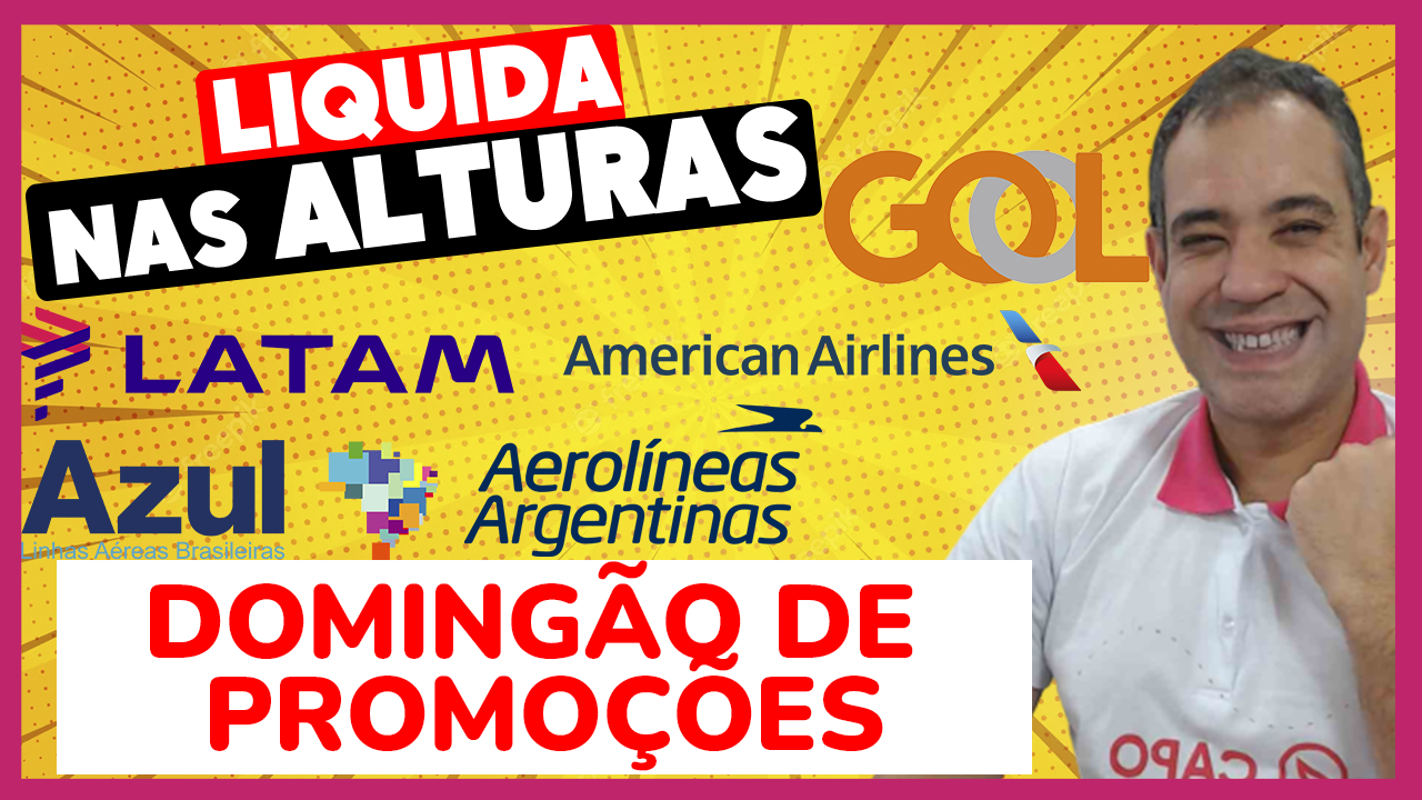 promocoes de passagens