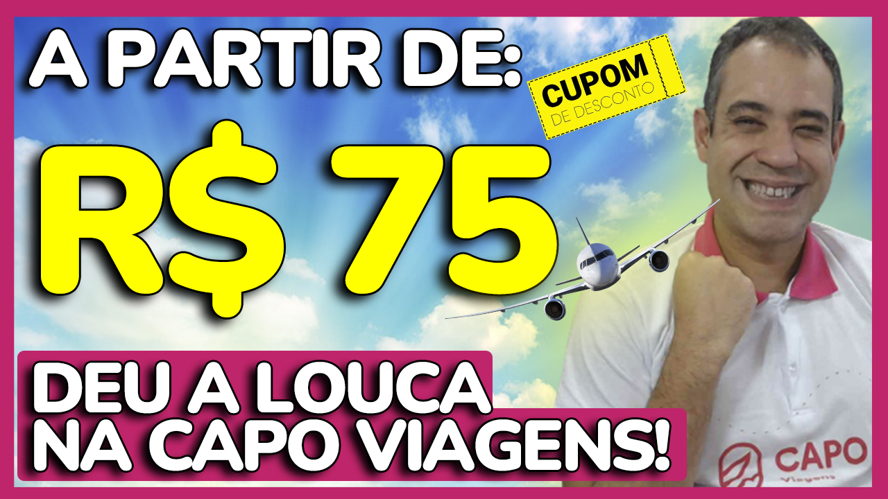 PASSAGENSbaratas2025capoviagens