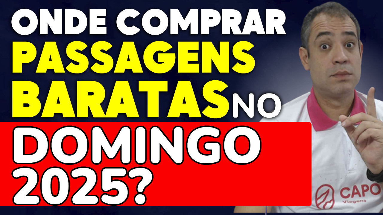onde comprar passagens baratas domingo