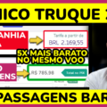 ✈️ O ÚNICO TRUQUE QUE FUNCIONA PARA PASSAGENS AÉREAS EM 2026 3 TRUQUE PASSAGENS AEREAS2026
