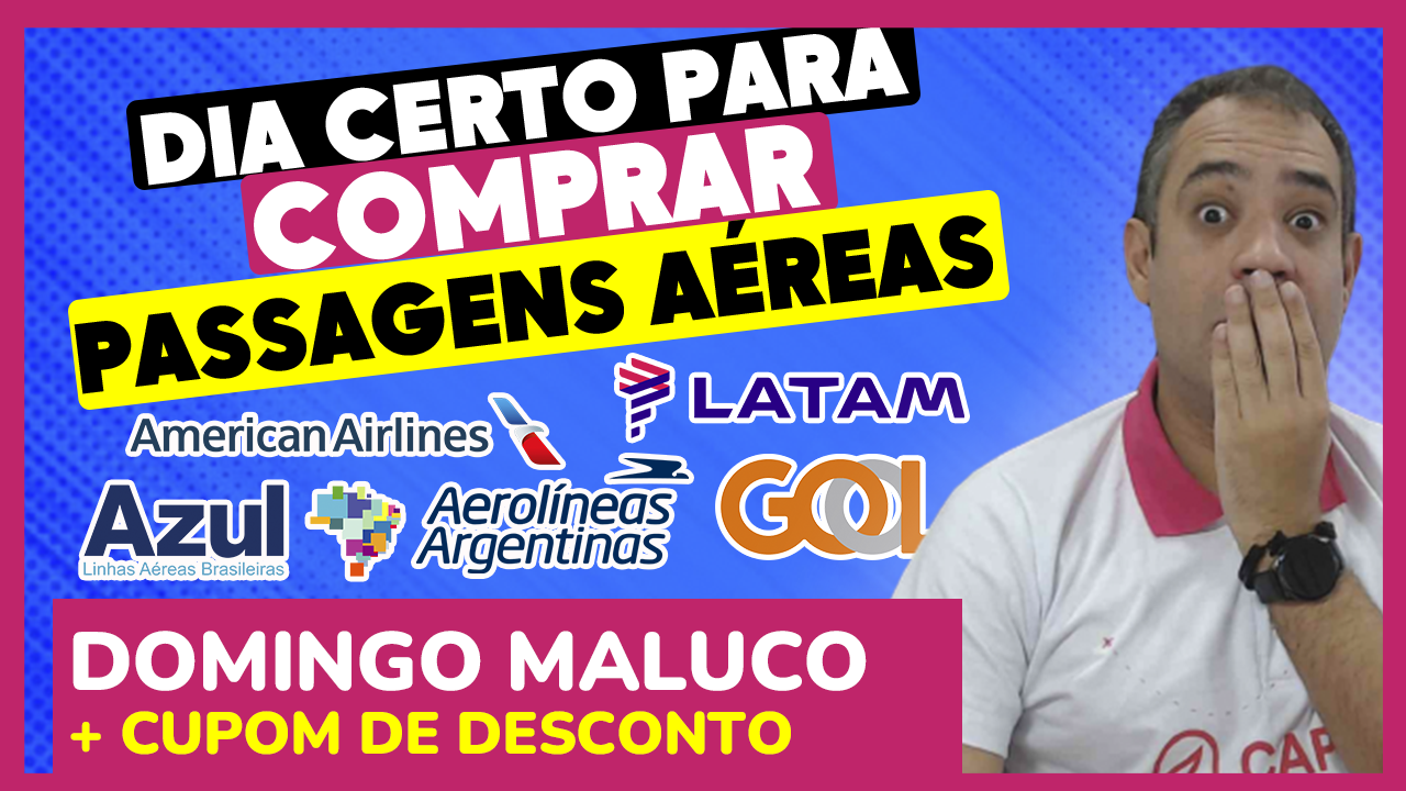 🛫 Passagens Aéreas Baratas para 2026: O Giro de Domingo da Capo Viagens ✈️ 1 domingomalucos