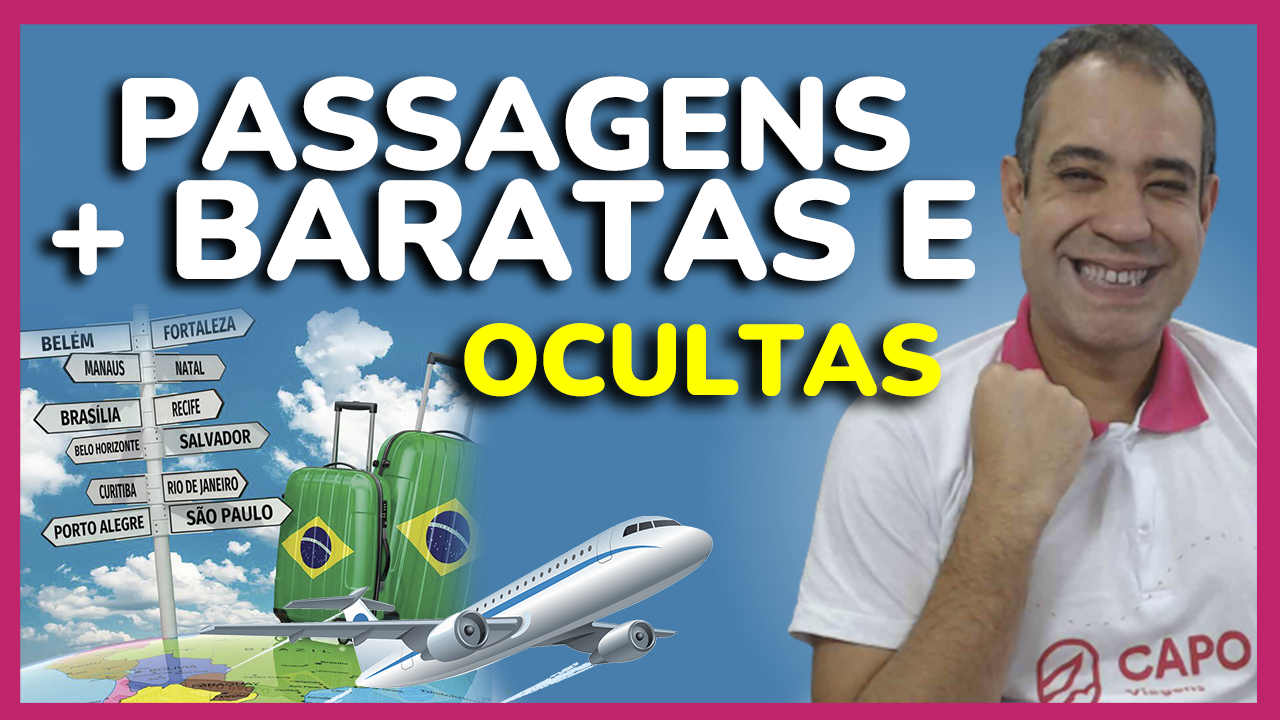 ✈️ Passagens Aéreas Ocultas 😱 O Guia Completo Que Ninguém Te Conta! 1 passagensocultas