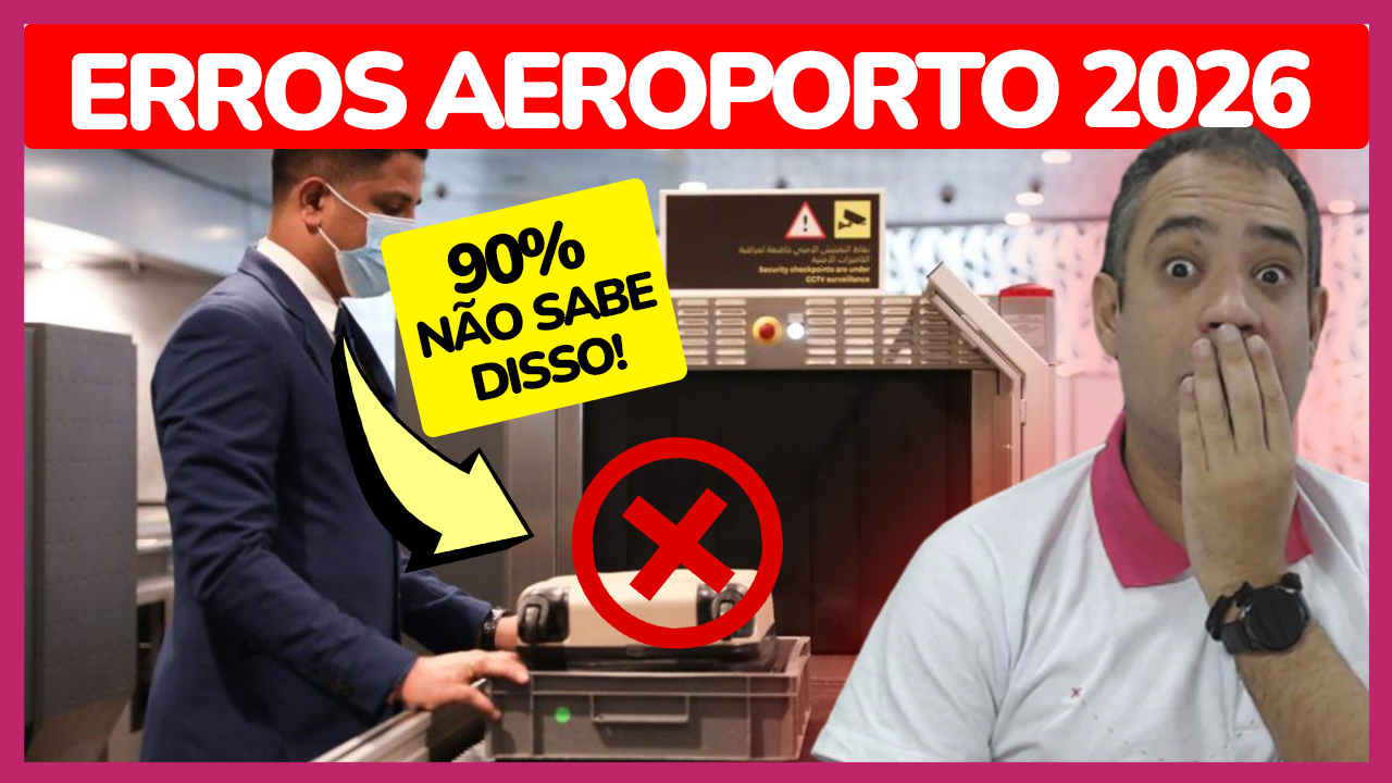nunca faca isso aeroporto
